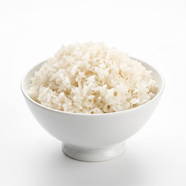 Steamed Rice.