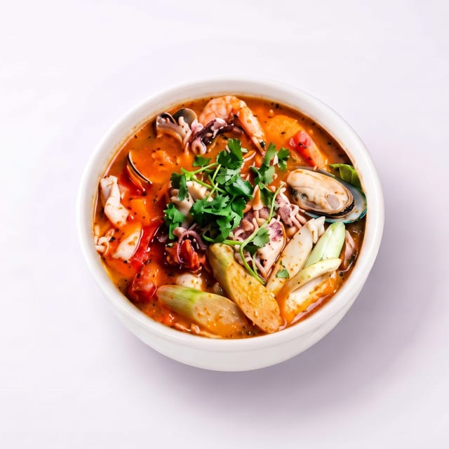 Thai Flavor Hot Soup.